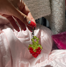 Load image into Gallery viewer, Strawberry Keychain biggie
